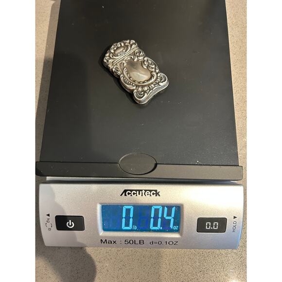 Antique Silver Decorative Accent - Picture 3 of 3